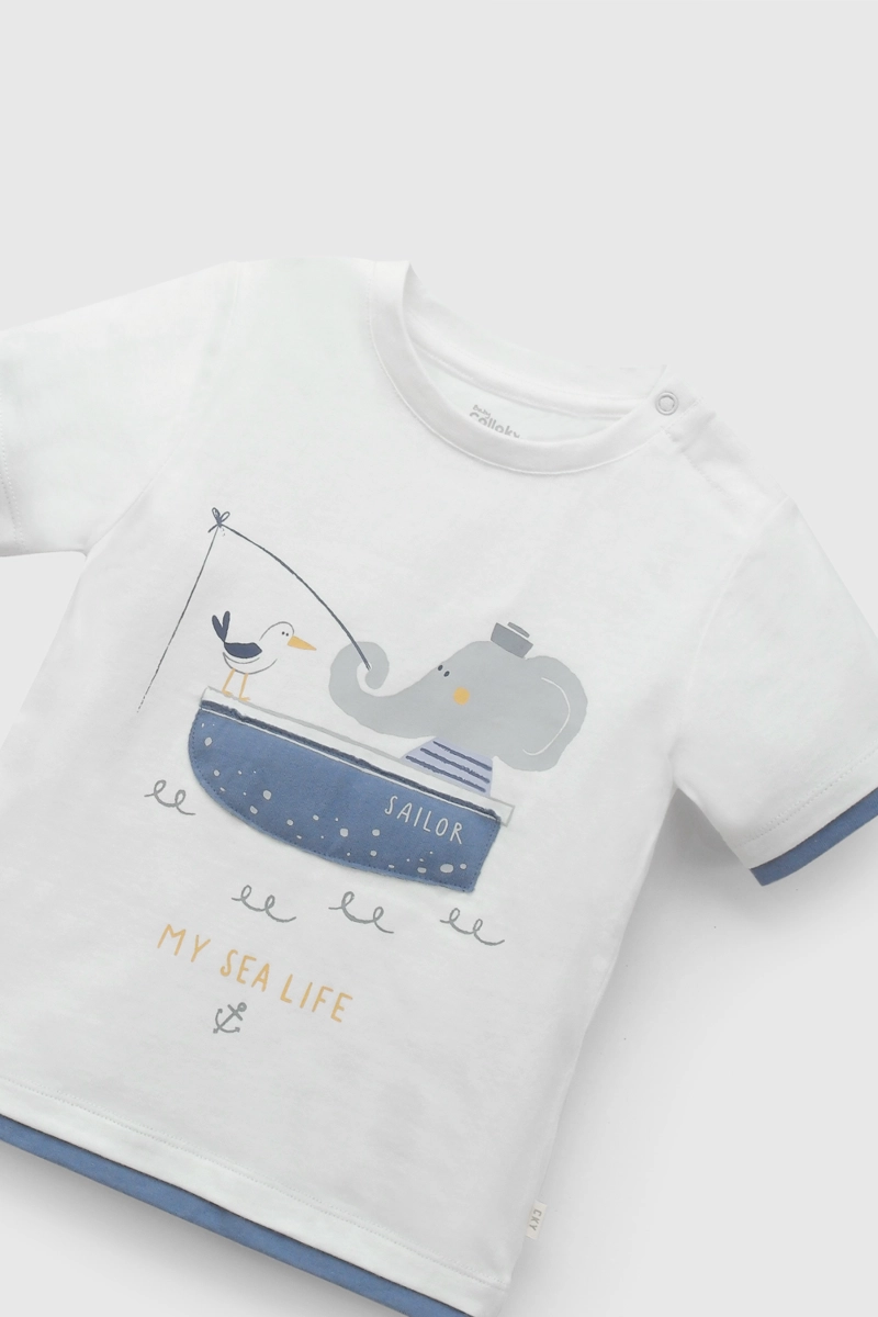 POLERA NIÑO 58212 BLANCO COLLOKY - 4