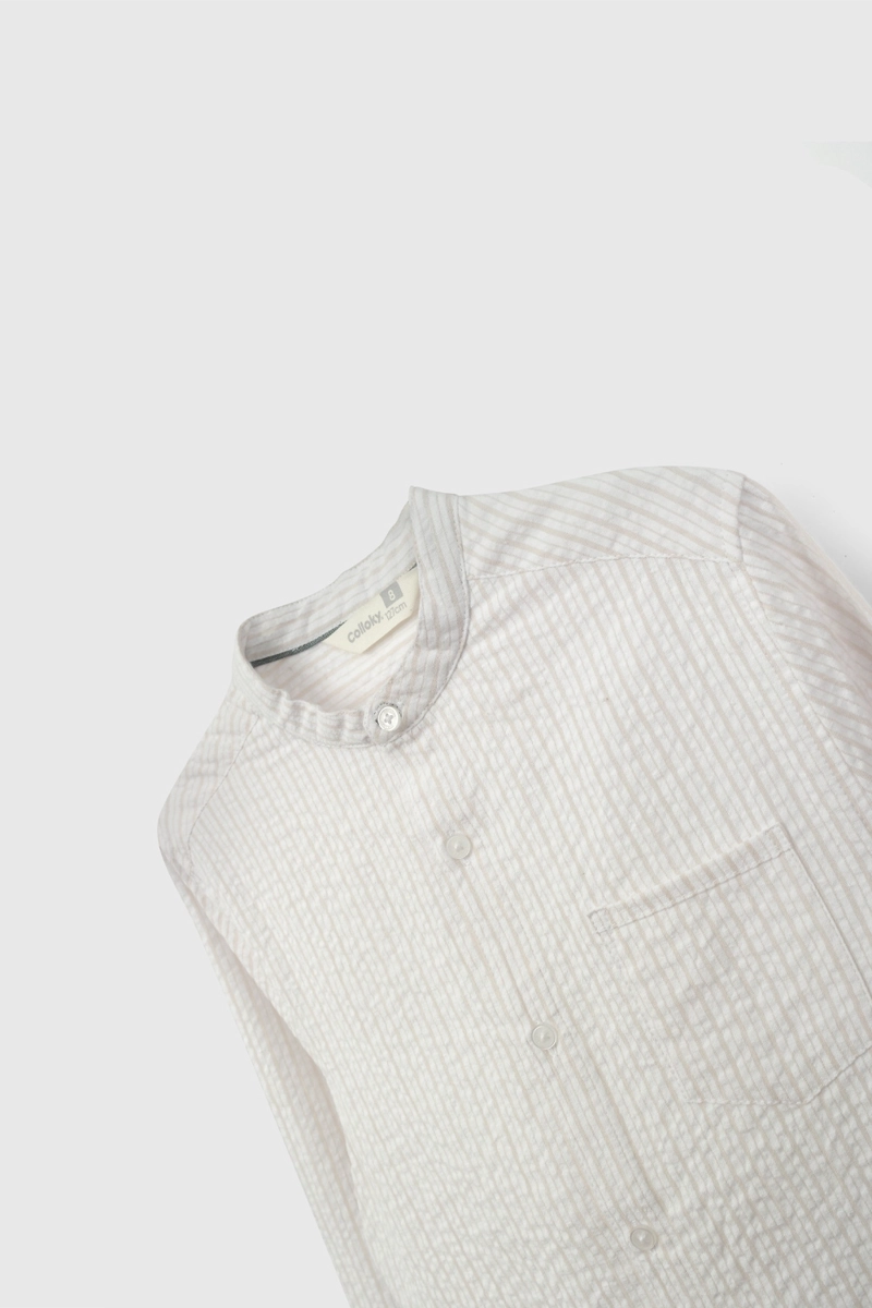 CAMISA NIÑO 57248 BEIGE COLLOKY - 3