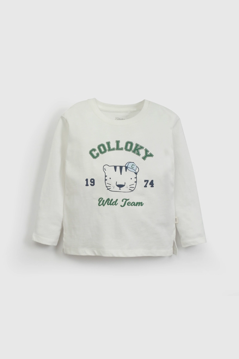 POLERA NIÑO 57316 BLANCO COLLOKY - 1