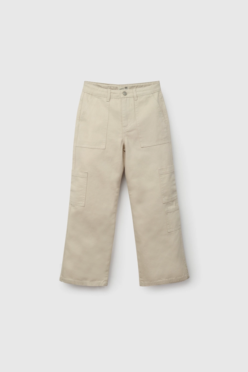 PANTALON NIÑA 57865 BEIGE COLLOKY - 1