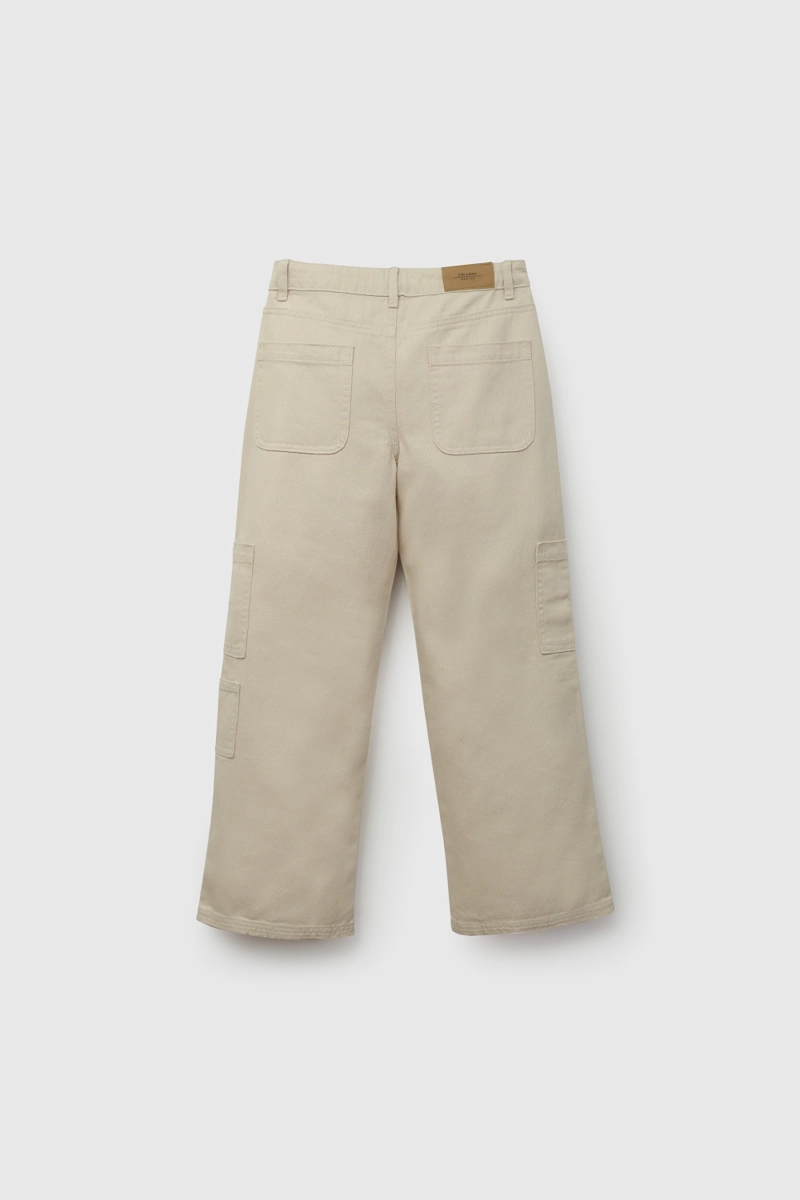 PANTALON NIÑA 57865 BEIGE COLLOKY - 2