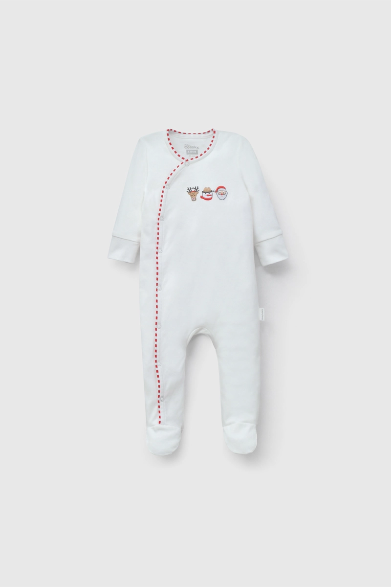 OSITO GAMUZA NAVIDAD UNISEX DE BEBE  DE NEW BORN TALLA 0/3 M A 12/24M - 1