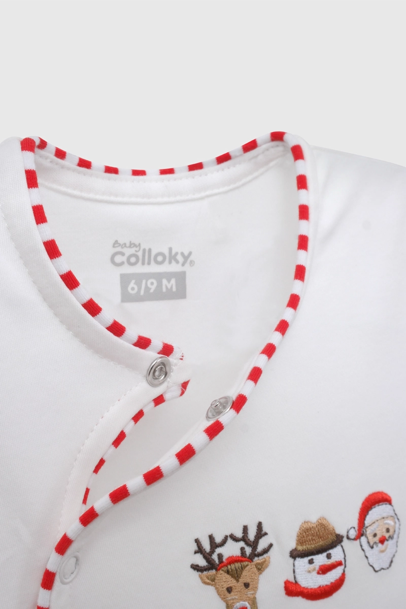 OSITO GAMUZA NAVIDAD UNISEX DE BEBE  DE NEW BORN TALLA 0/3 M A 12/24M - 4