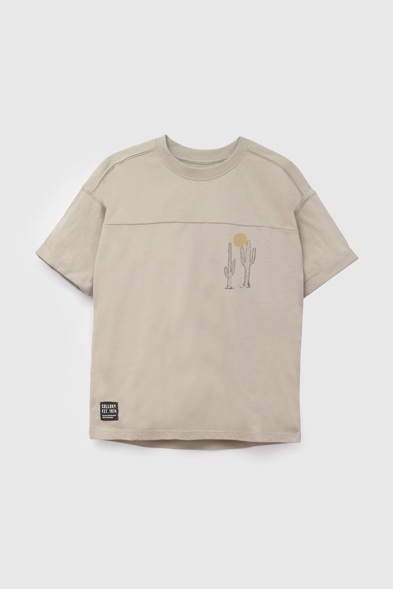 POLERA NIÑO 57881 VERDE COLLOKY - 1