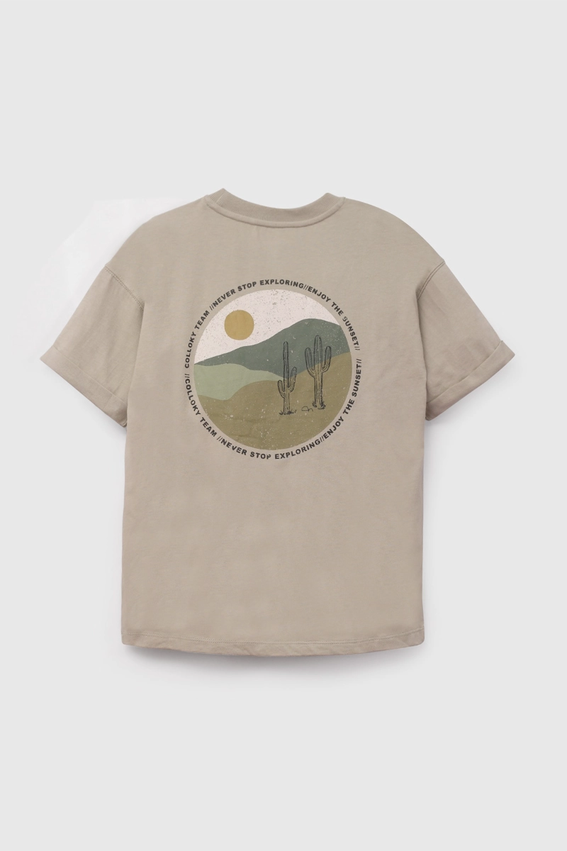POLERA NIÑO 57881 VERDE COLLOKY - 2