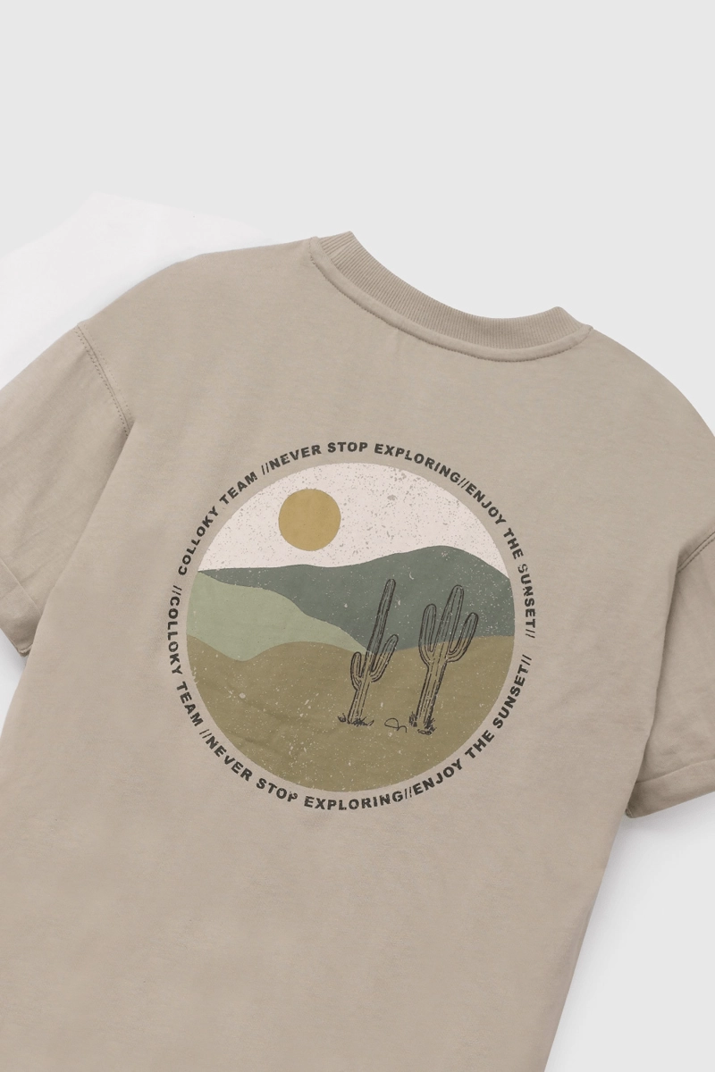 POLERA NIÑO 57881 VERDE COLLOKY - 4