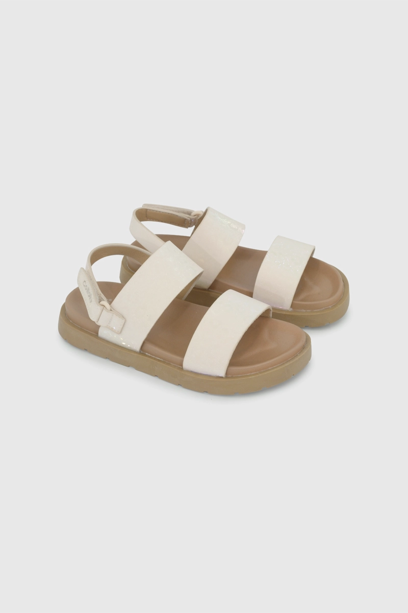 SANDALIA NIÑA 58273 BEIGE COLLOKY - 1