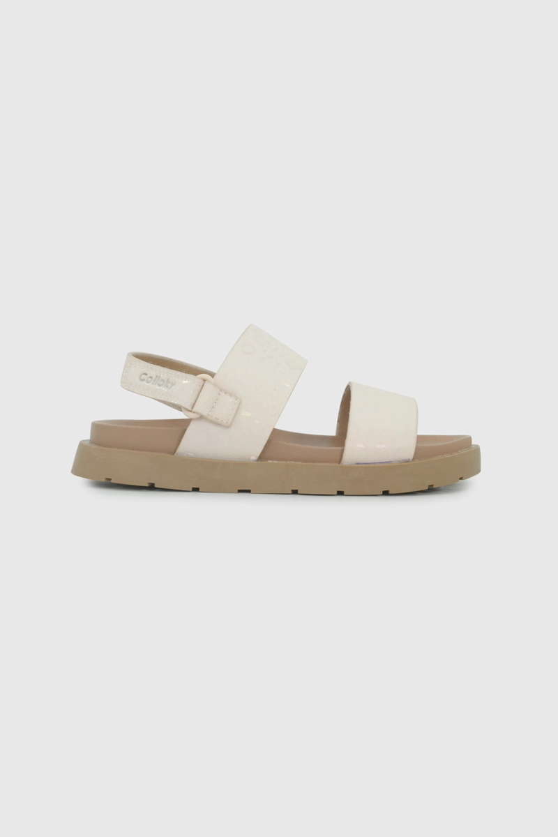 SANDALIA NIÑA 58273 BEIGE COLLOKY - 2
