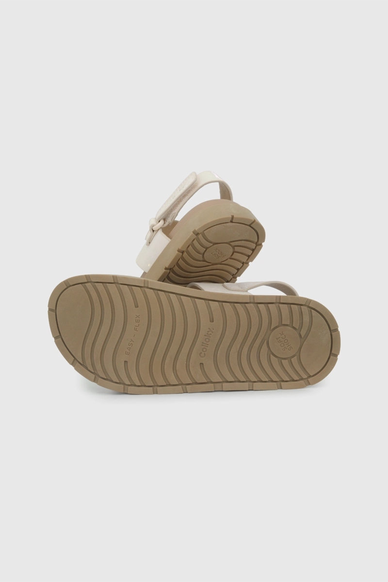 SANDALIA NIÑA 58273 BEIGE COLLOKY - 3