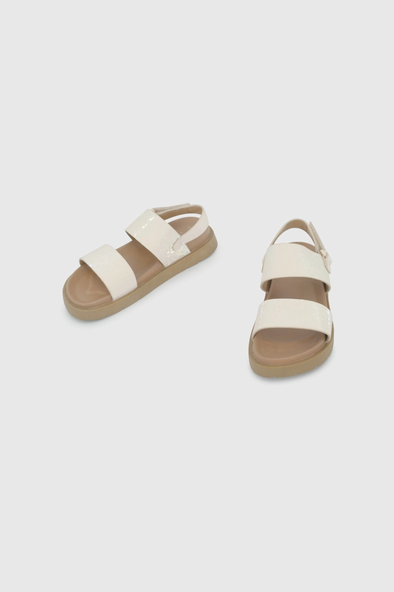 SANDALIA NIÑA 58273 BEIGE COLLOKY - 4
