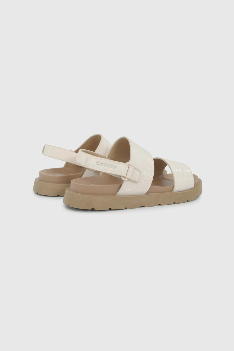 SANDALIA NIÑA 58273 BEIGE COLLOKY - 5