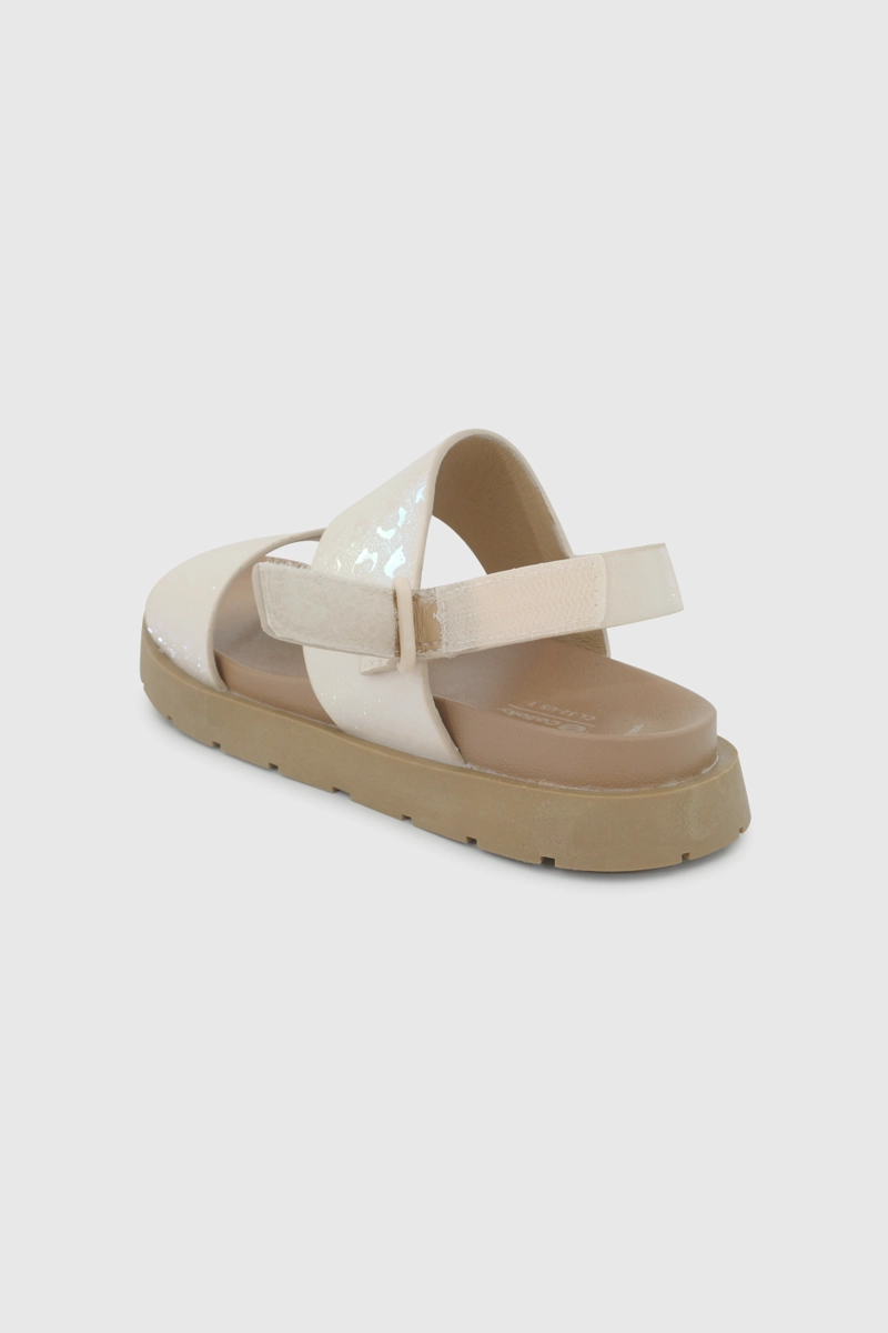 SANDALIA NIÑA 58273 BEIGE COLLOKY - 6