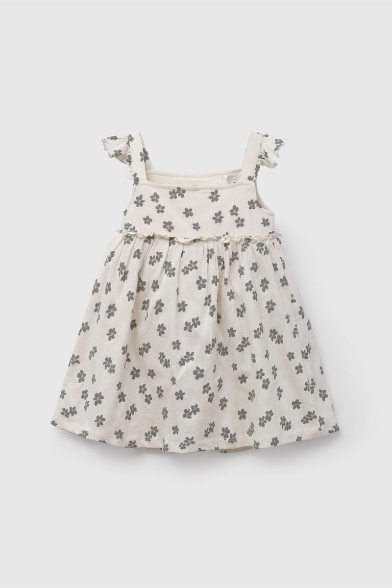 VESTIDO NIÑA 58256 BEIGE COLLOKY - 1