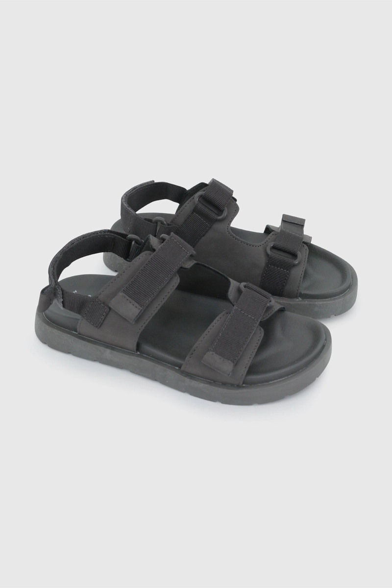 SANDALIA DE VESTIR GRIS DE NIÑO TALLA 28 A 38 - 1