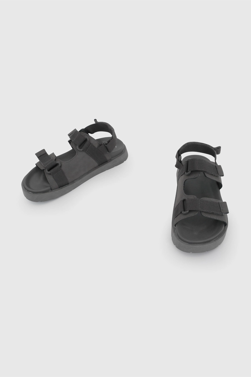 SANDALIA DE VESTIR GRIS DE NIÑO TALLA 28 A 38 - 4