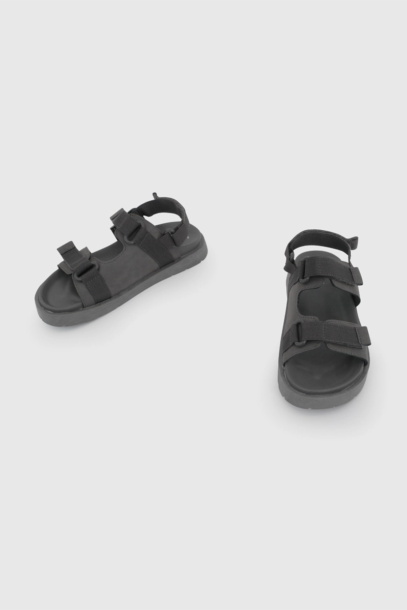 SANDALIA DE VESTIR GRIS DE NIÑO TALLA 28 A 38 - 4