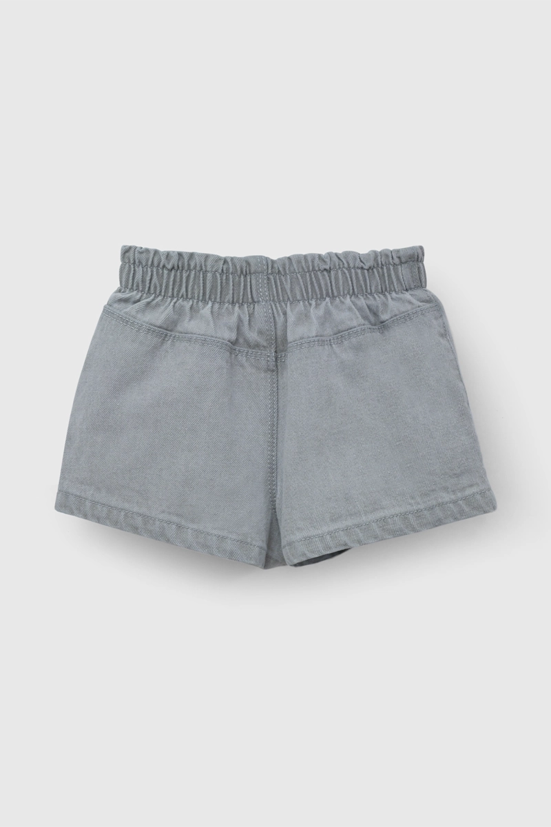 SHORT NEGRO DE NIÑA INFANTIL TALLA 3/6 M A 24M/36 M - 2