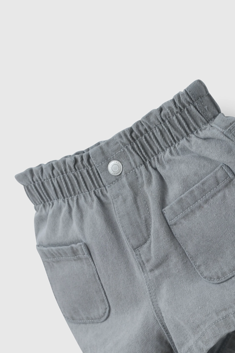 SHORT NEGRO DE NIÑA INFANTIL TALLA 3/6 M A 24M/36 M - 3