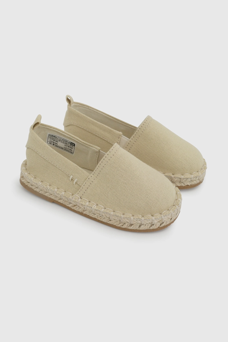 ALPARGATA NIÑO  BEIGE COLLOKY - 1