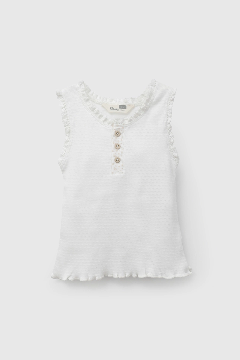 POLERA NIÑA 58214 BLANCO COLLOKY - 1