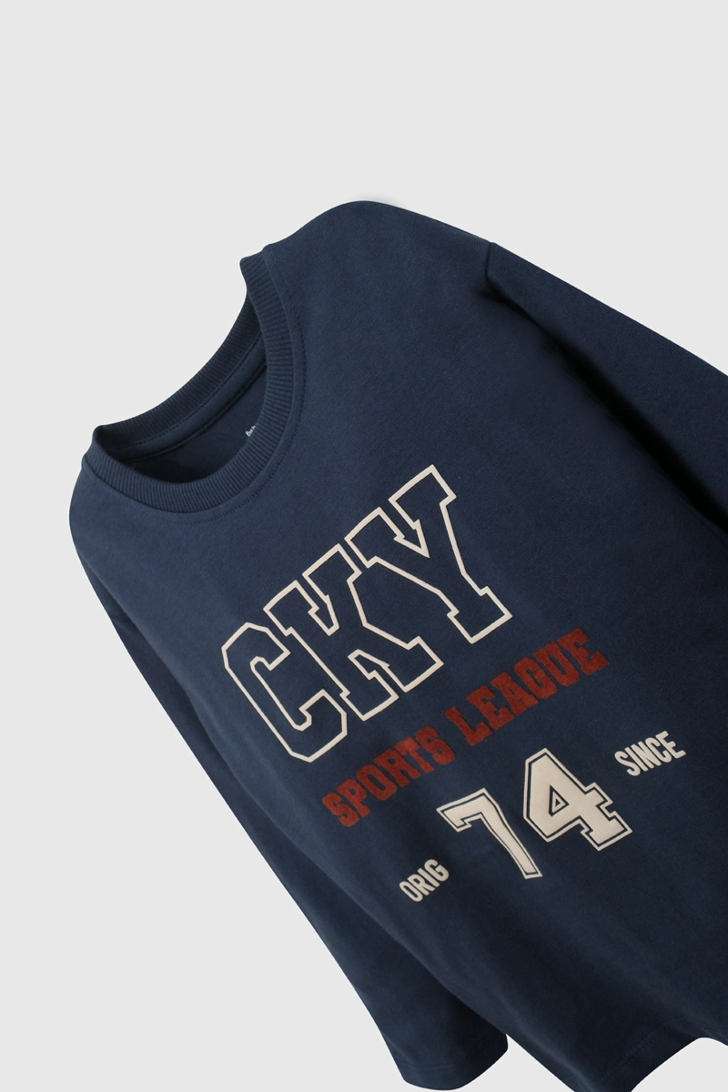 POLERA NIÑO 57313 AZUL COLLOKY - 3