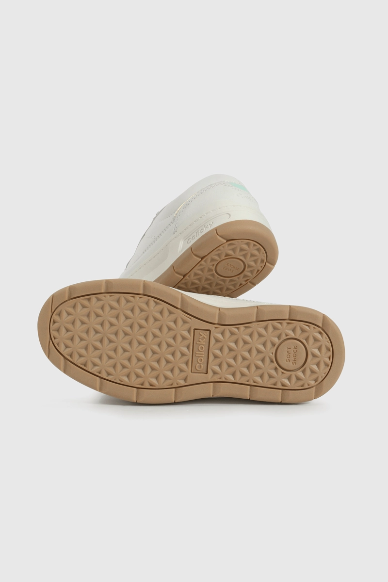 ZAPATILLA LIFESTYLE DE NIÑA MULTICOLOR CAÑA BAJA CON CORDON - 3