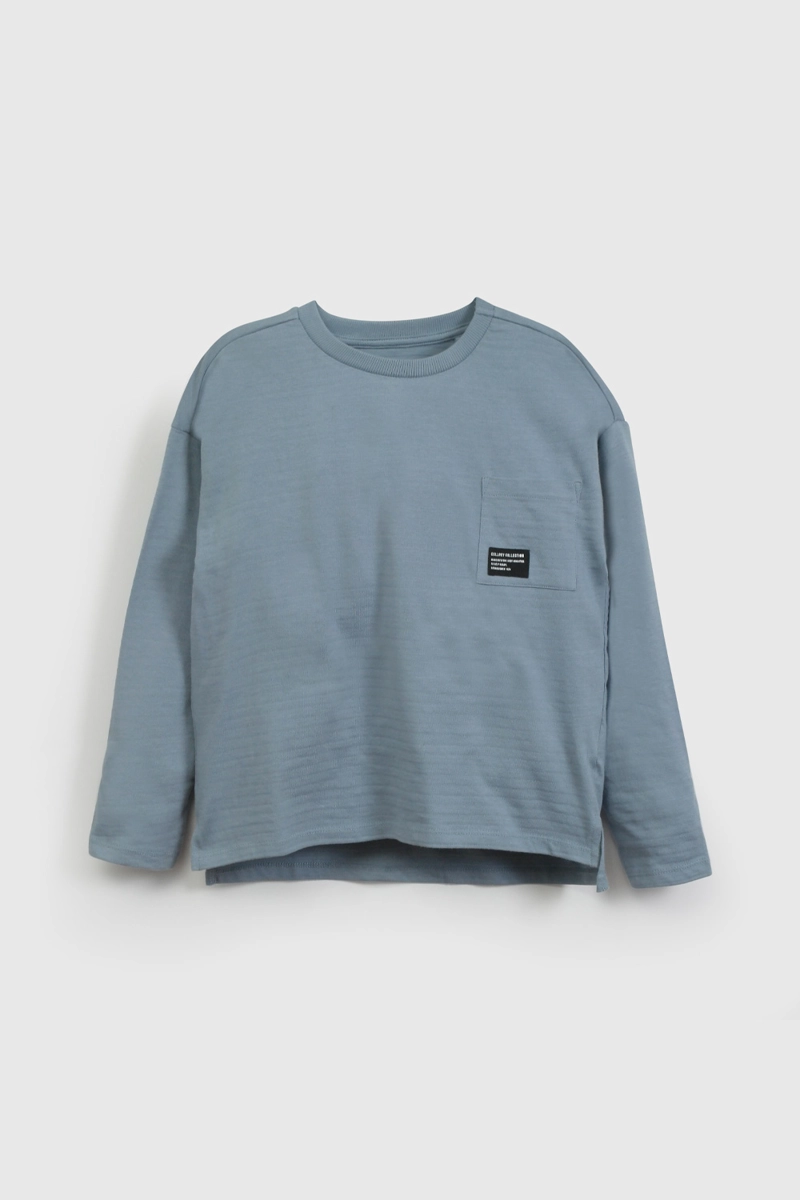 POLERA NIÑO 57297 CELESTE COLLOKY - 1
