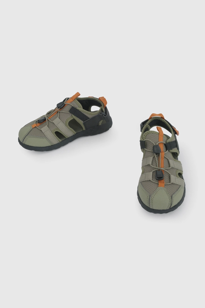 SANDALIA OUTDOOR VERDE DE NIÑO TALLA 28 A 38 - 4