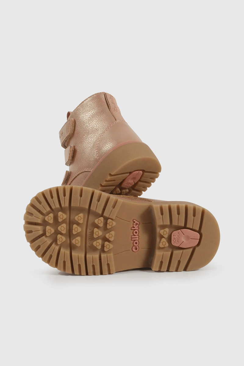 BOTIN CAMINANTE CAÑA MEDIA ROSADO PARA NIÑA DE 12M A 4 AÑOS - 3
