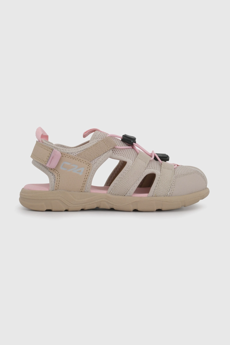 SANDALIA OUTDOOR BEIGE DE NIÑO CON VELCRO TALLA 28 A 38 - 2
