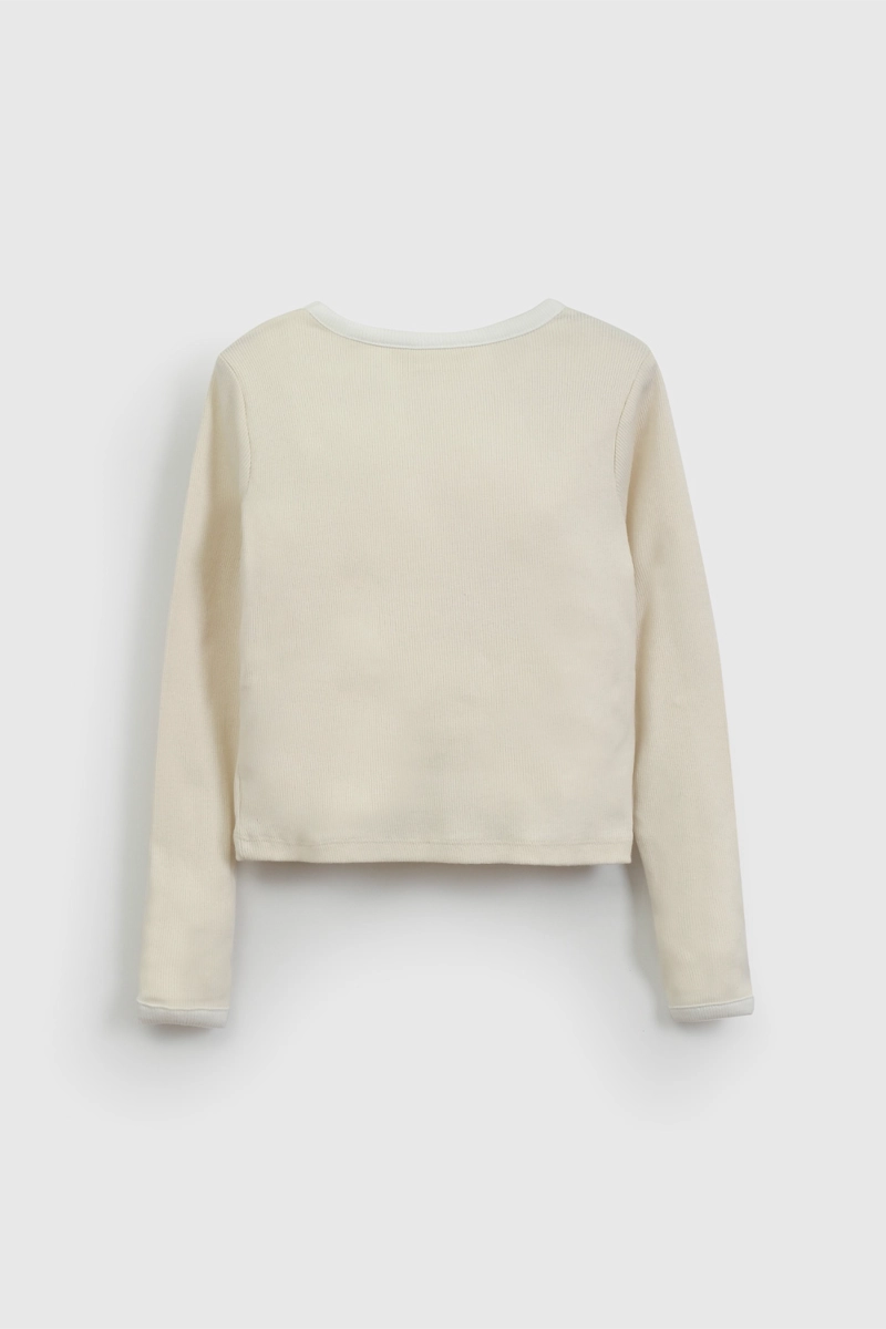 POLERA NIÑA 57293 BEIGE COLLOKY - 3