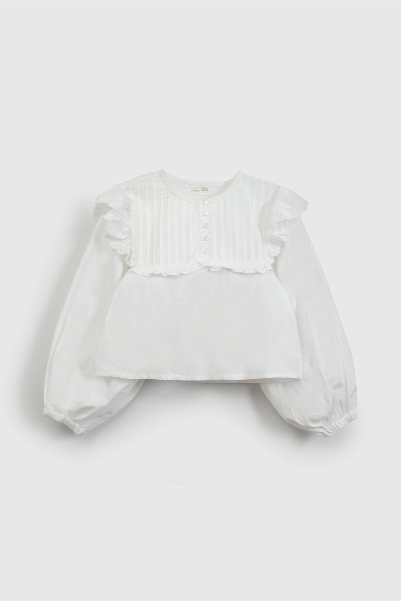 BLUSA NIÑA 57224 BLANCO COLLOKY - 1