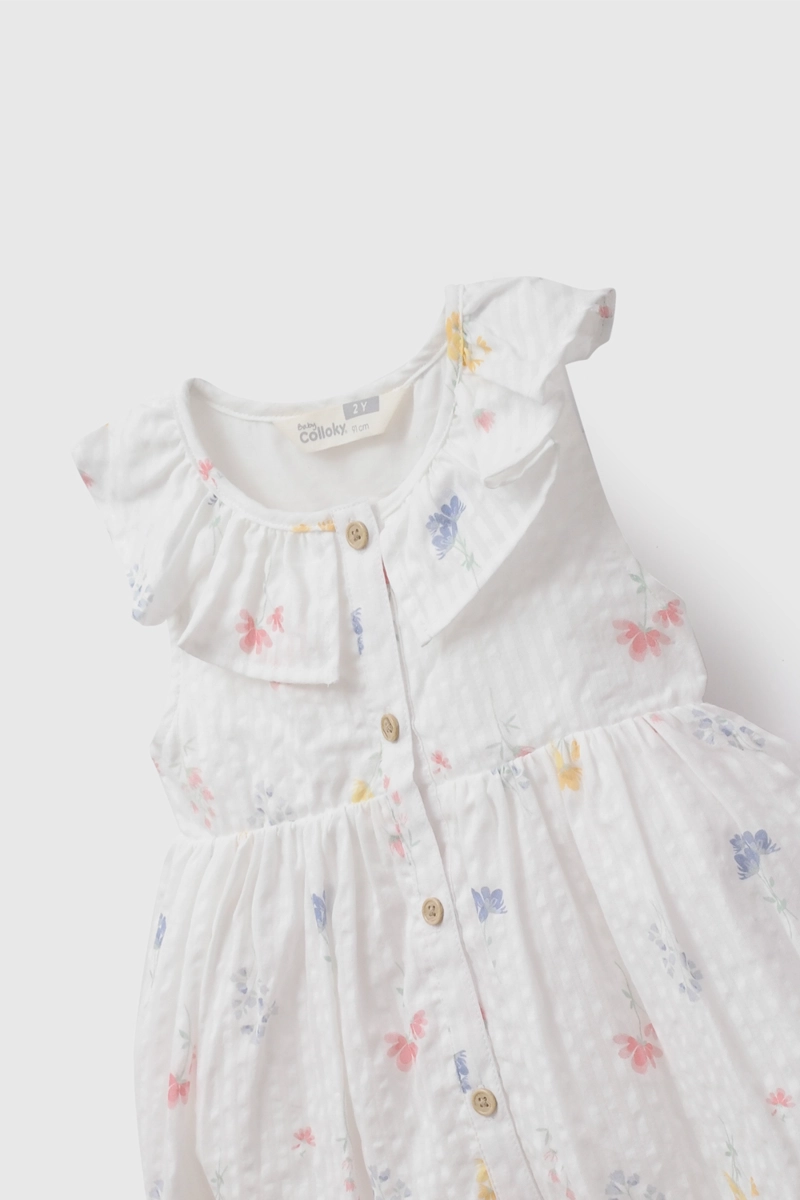 VESTIDO NIÑA 58259 BLANCO COLLOKY - 3