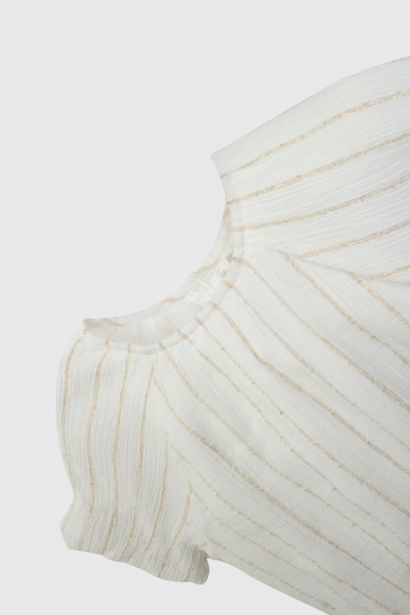 BLUSA NIÑA 57601 BLANCO COLLOKY - 4