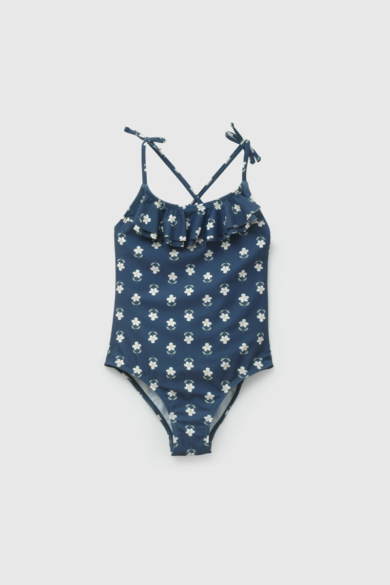 TRAJE DE BAÑO NIÑA 58251 AZUL COLLOKY - 1
