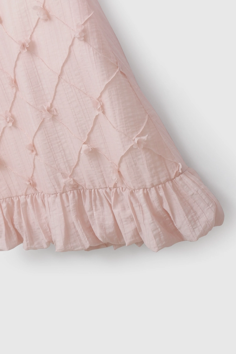 VESTIDO NIÑA  ROSADO COLLOKY - 5