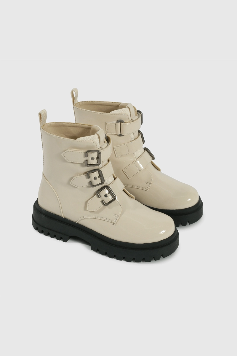 BOTIN NIÑA 56073 BEIGE COLLOKY - 1