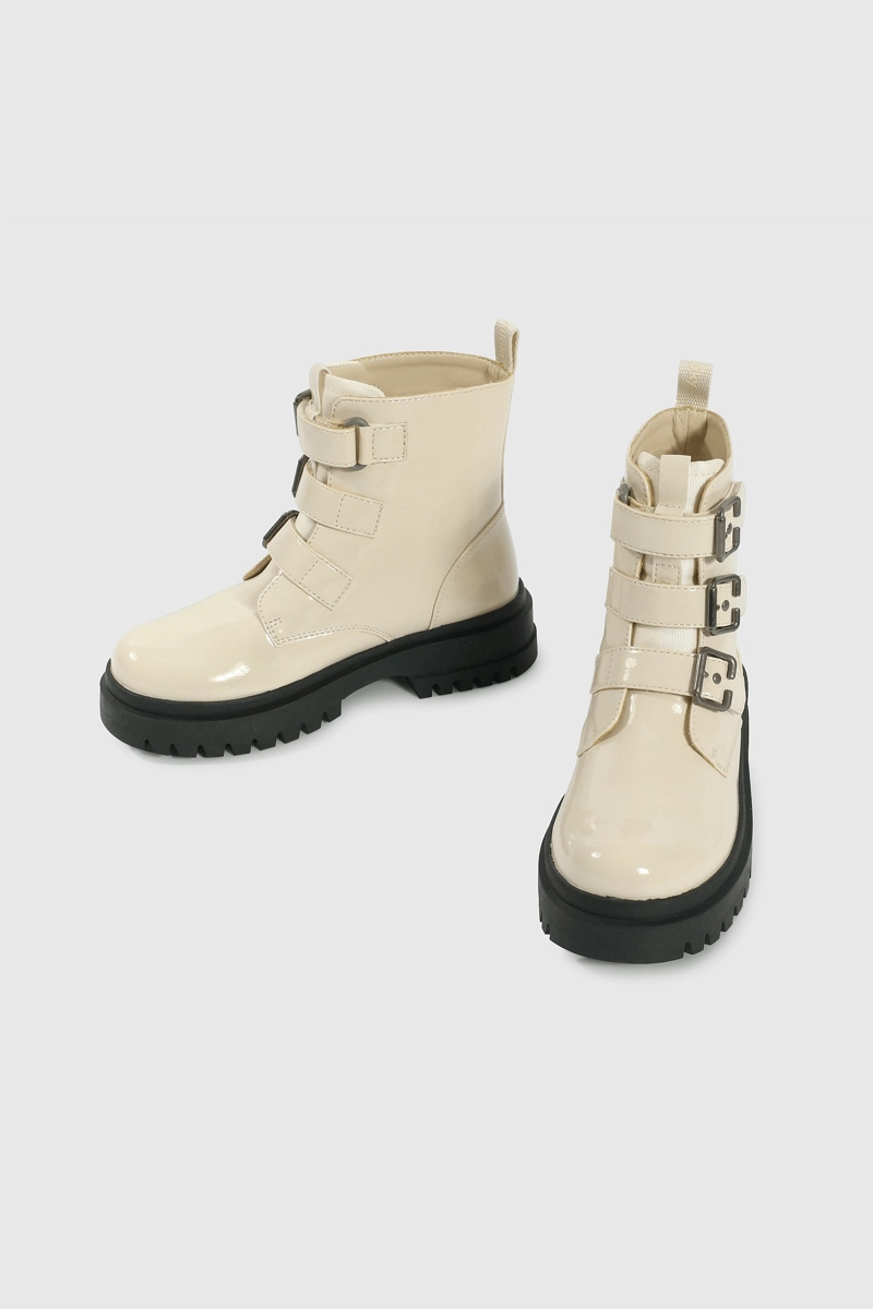 BOTIN NIÑA 56073 BEIGE COLLOKY - 4