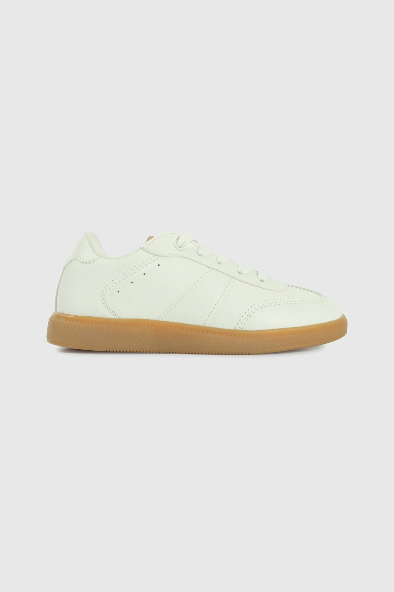 ZAPATILLA LIFESTYLE DE UNISEX BLANCO CAÑA BAJA CON CORDON - 2