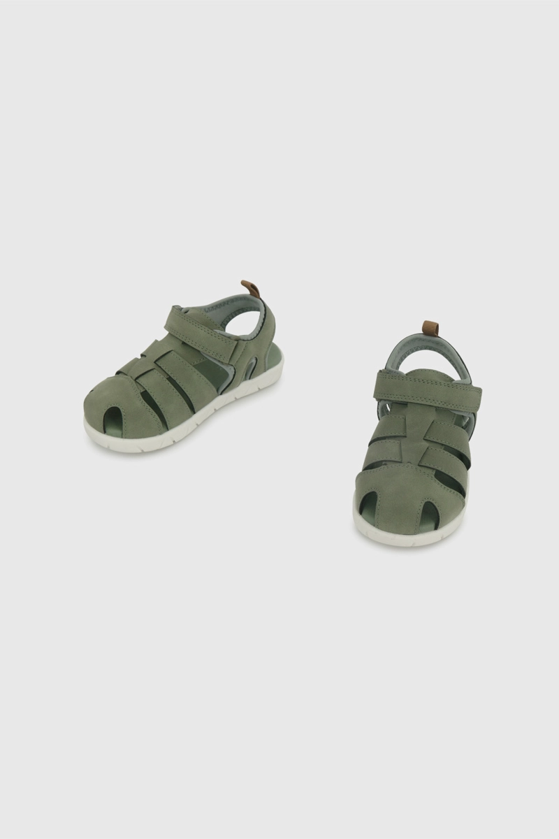 SANDALIA NIÑO 58065 VERDE COLLOKY - 4
