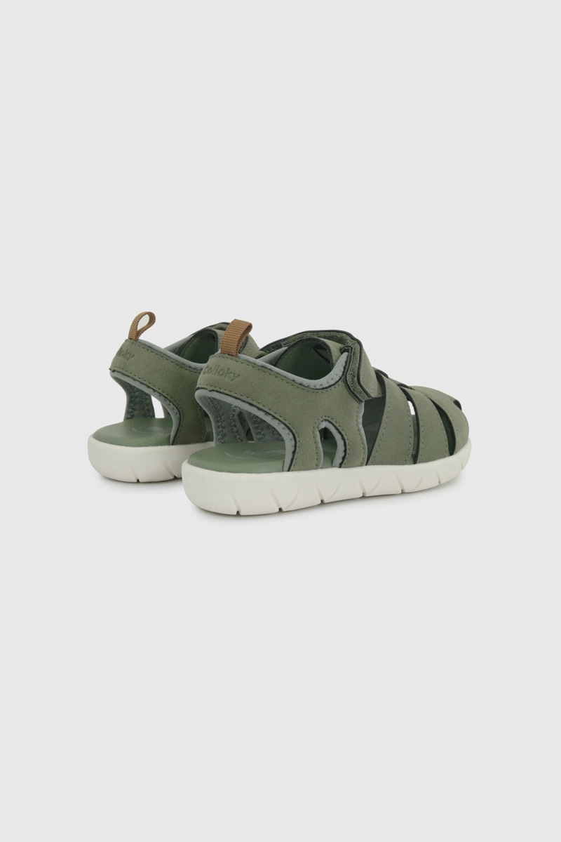 SANDALIA NIÑO 58065 VERDE COLLOKY - 5