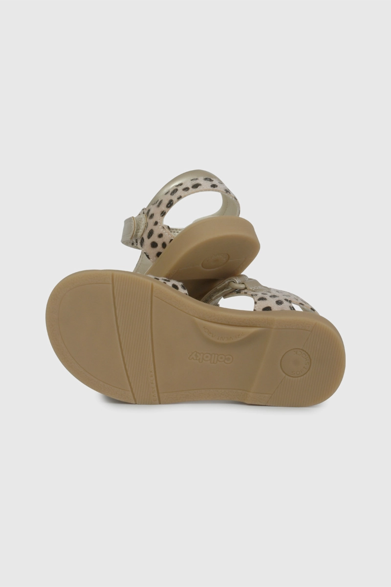SANDALIA NIÑA 57674 DORADO COLLOKY - 3