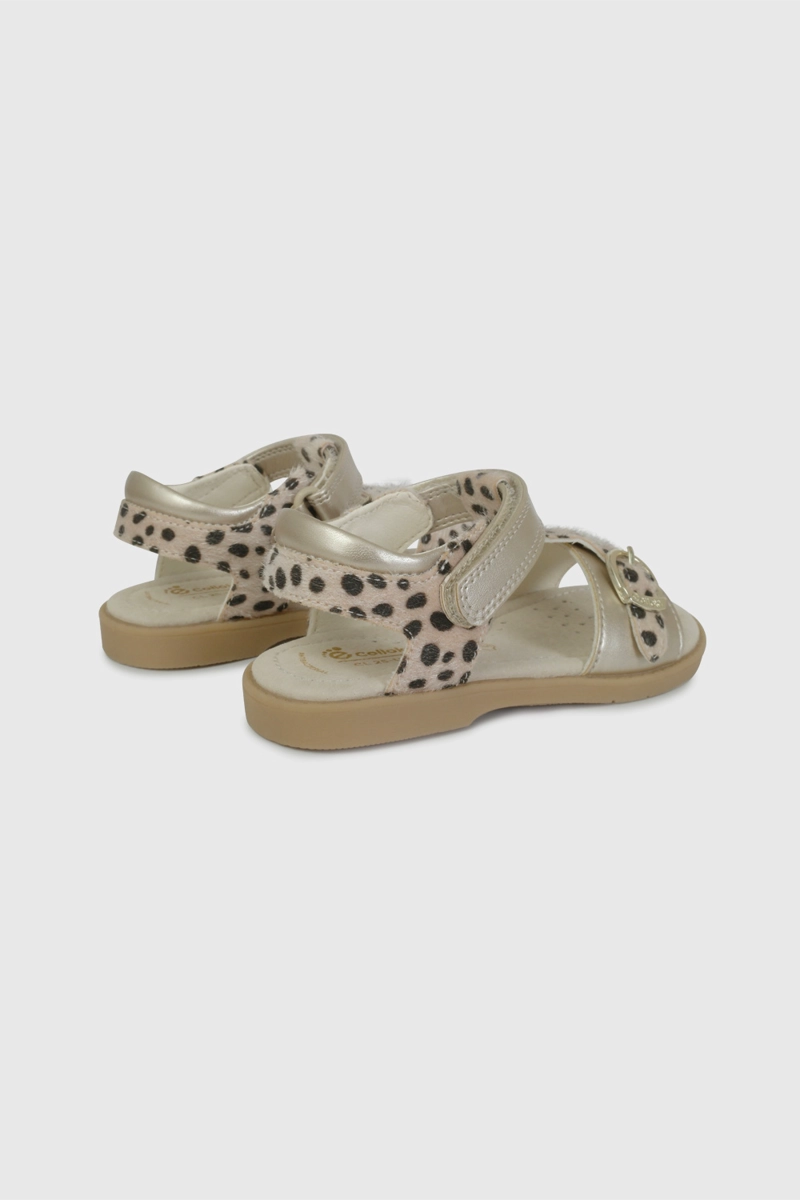 SANDALIA NIÑA 57674 DORADO COLLOKY - 5