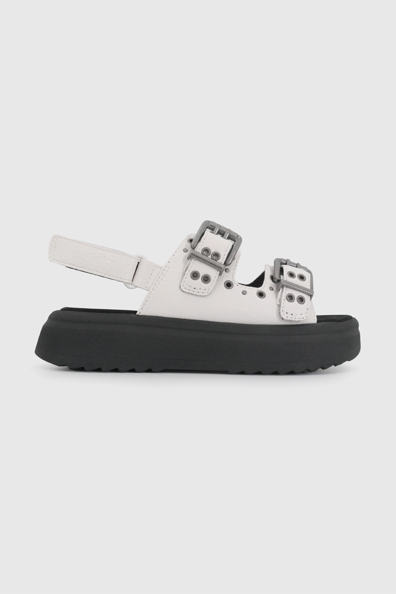 SANDALIA BLANCA CON PLATAFORMA Y TACHAS DE NIÑO TALLA 28 A 38 - 2