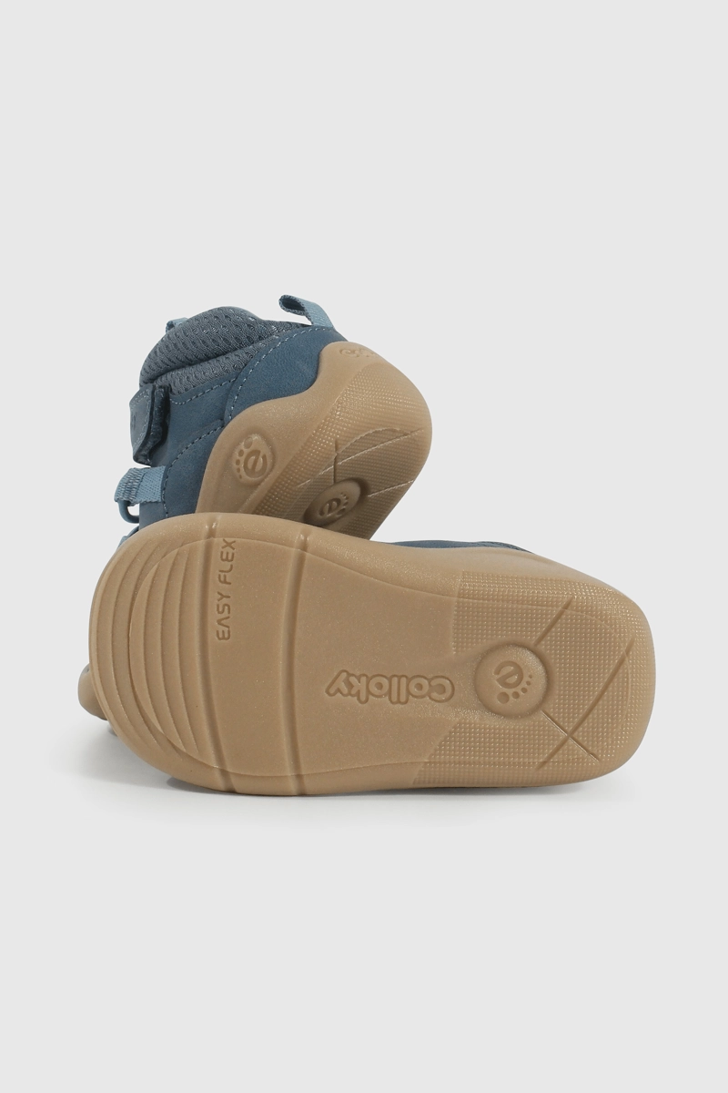 BOTIN PRIMEROS PASOS CAÑA MEDIA PARA NIÑO AZUL - 3