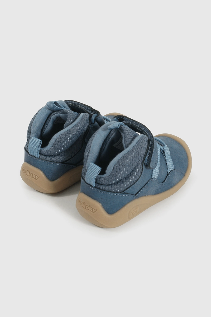 BOTIN PRIMEROS PASOS CAÑA MEDIA PARA NIÑO AZUL - 5