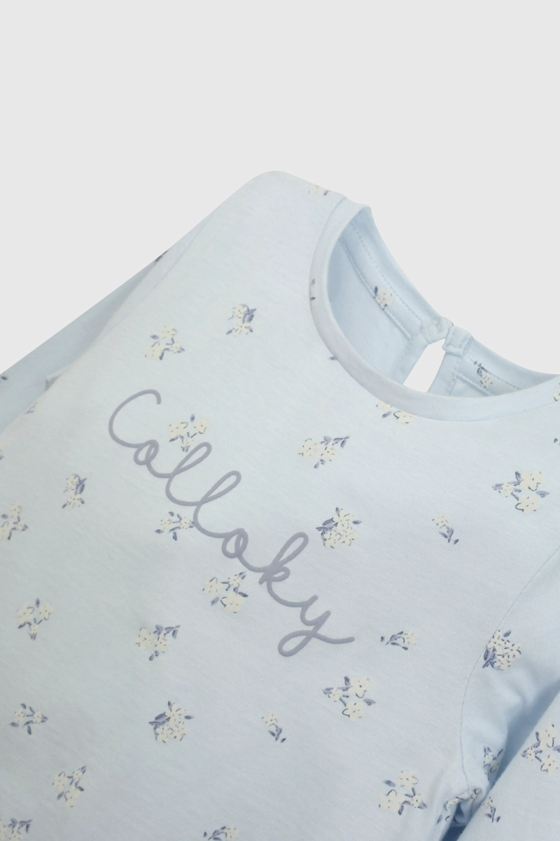 POLERA NIÑA 57306 CELESTE COLLOKY - 3