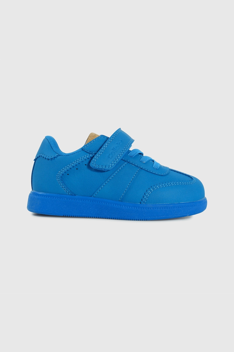 ZAPATILLA CAMINANTE LIFESTYLE DE NIÑO AZUL CAÑA BAJA - 2