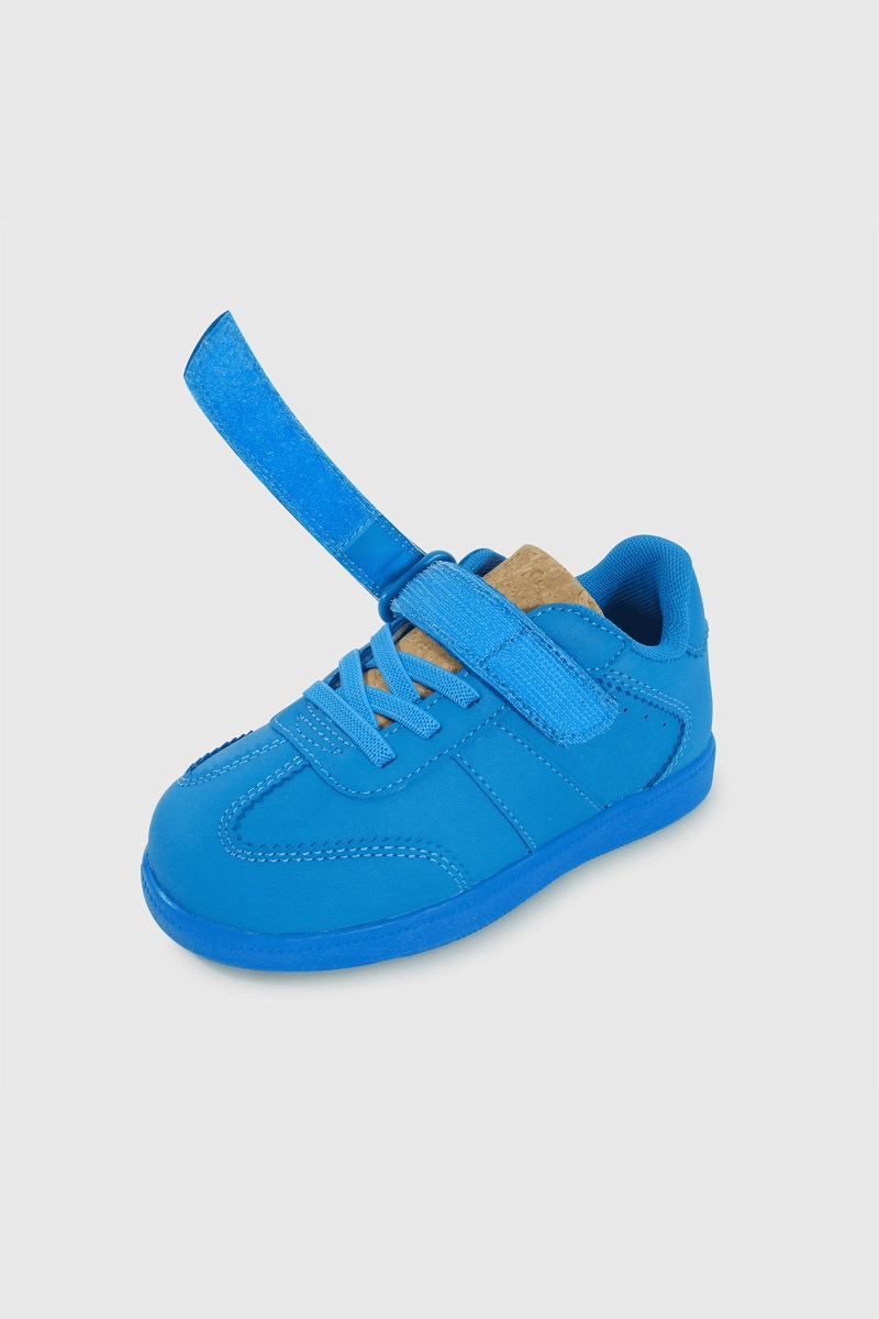 ZAPATILLA CAMINANTE LIFESTYLE DE NIÑO AZUL CAÑA BAJA - 6