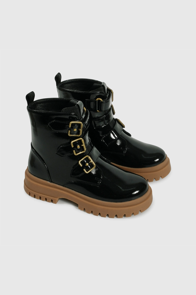 BOTIN NIÑA 56075 NEGRO COLLOKY - 1